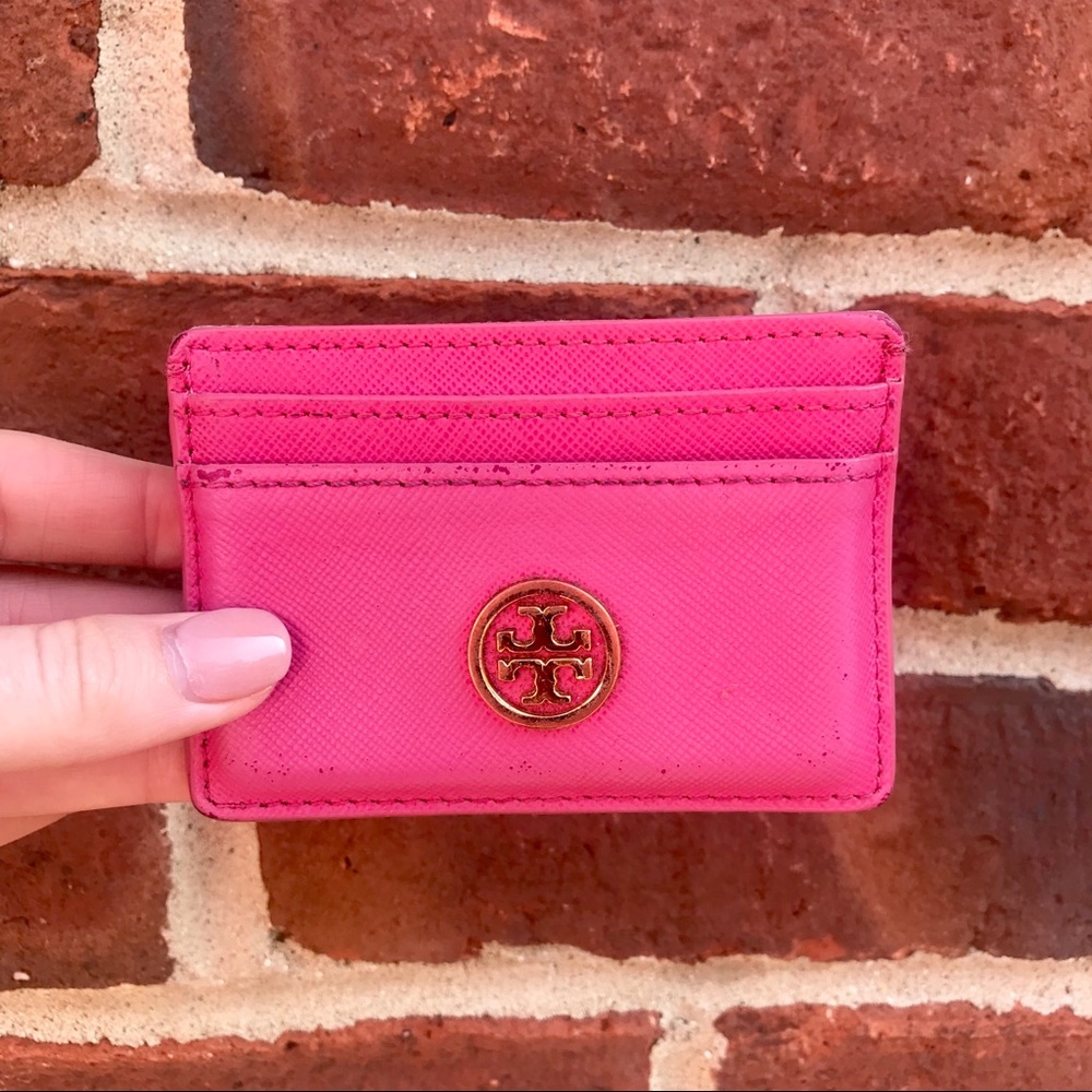 Tory Burch Pink Card Case